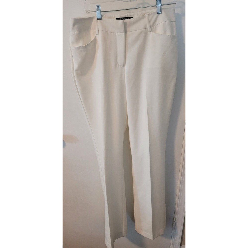 NWOT Chadwicks Women's White Dress Pants, Size 12T